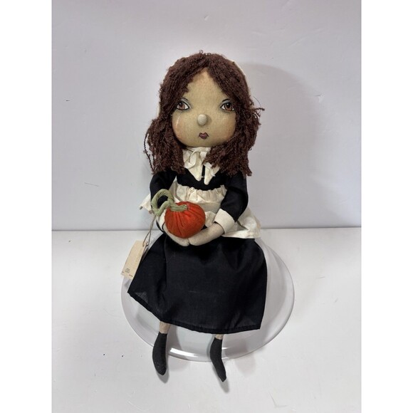 Joe Spencer Gathered Traditions Adam & Eve Pilgrims Thanksgiving Fall Decor - Picture 8 of 14